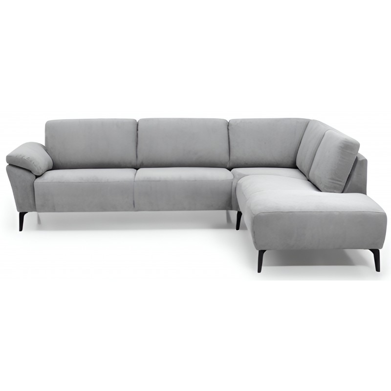 Hjort Knudsen Roskilde Hjørnesofa grå stof - højrevendt