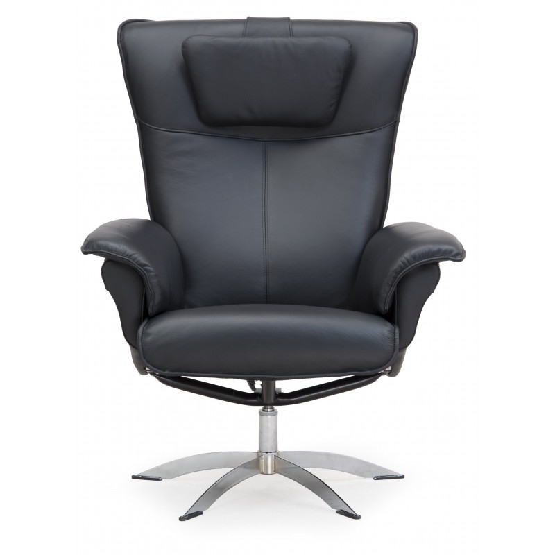 Hjort Knudsen Adam lænestol Soleda læder