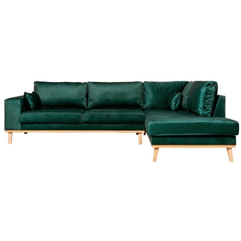 Simone Hjørnesofa med open ende - Højrevendt