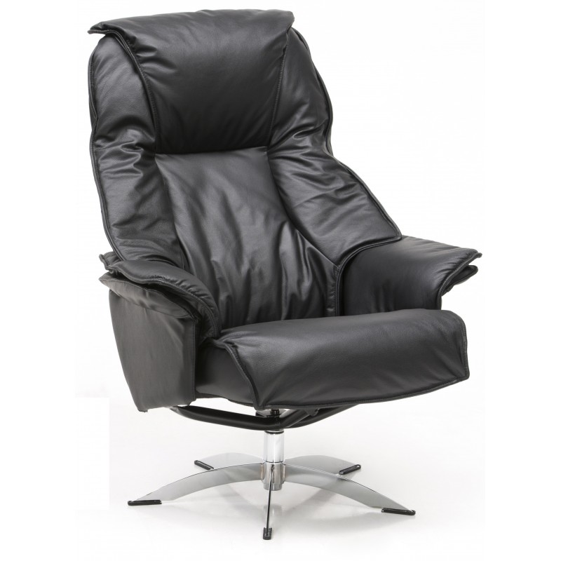 Hjort Knudsen Aars læder Lænestol