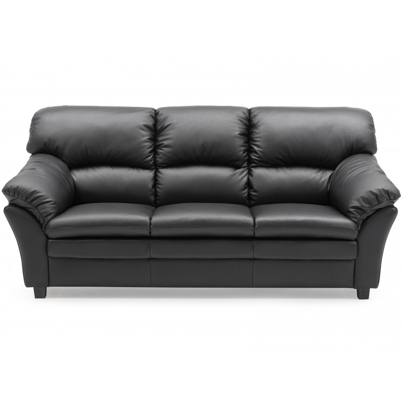 Hjort Knudsen Tilst 3 pers læder sofa