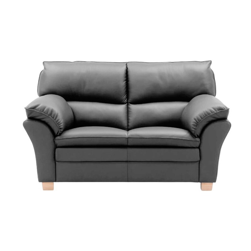 Hjort Knudsen Thisted 2 pers Semianilin læder sofa