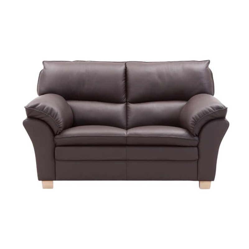 Hjort Knudsen Thisted 2 pers Semianilin læder sofa