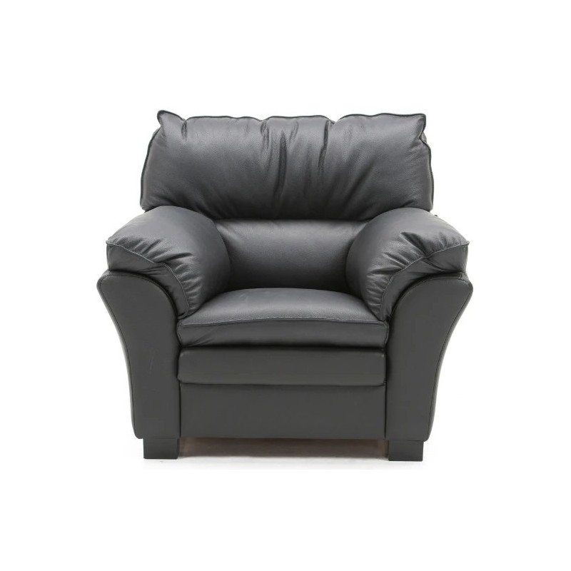 Hjort Knudsen Thisted lænestol Semianilin læder sofa