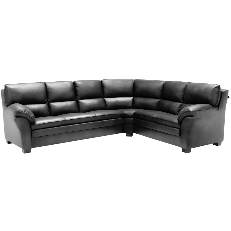 Hjort Knudsen Thisted Semianilin læderhjørnesofa - 32