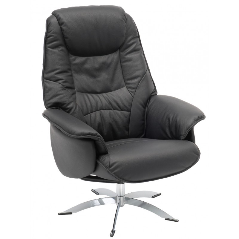 Hjort Knudsen Næsby Lænestol Semianilin læder-