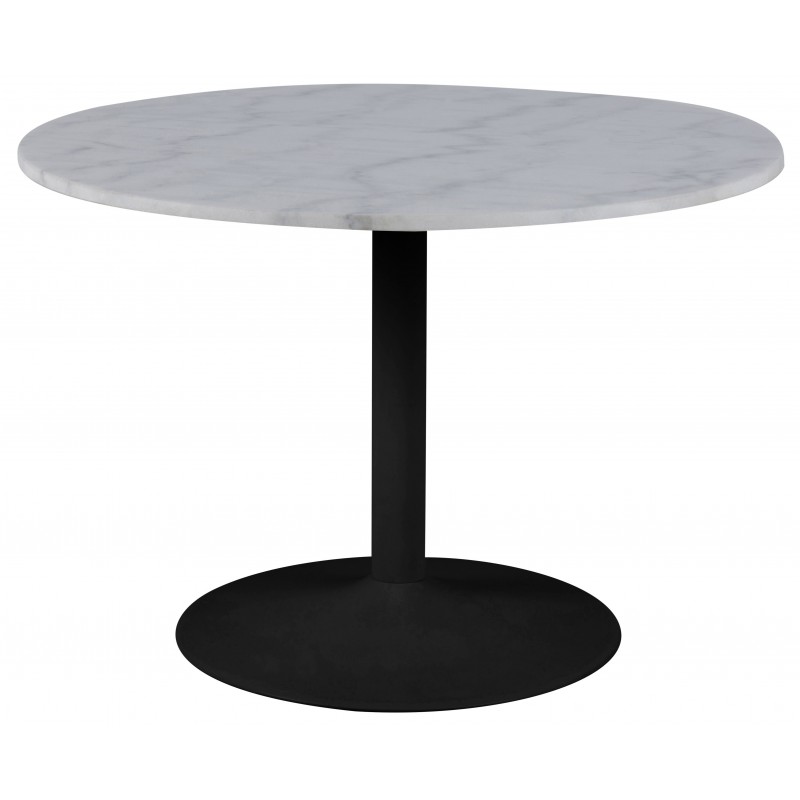 Tarifa Marmor Spisebord hvid Ø110