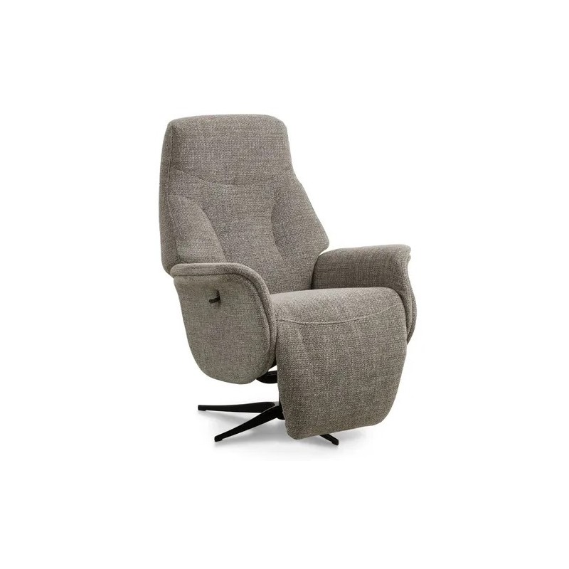 Storm lænestol m. indbygget skammel manuel