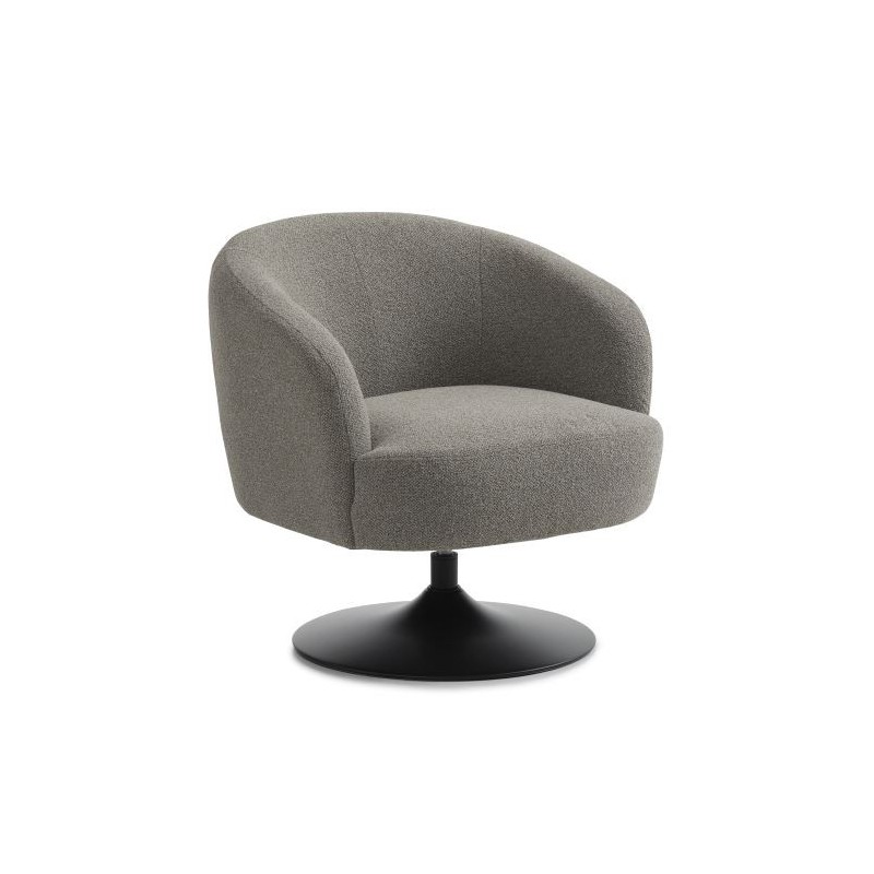 Conrad loungestol MUSHROOM Vista stof med Trompet ben