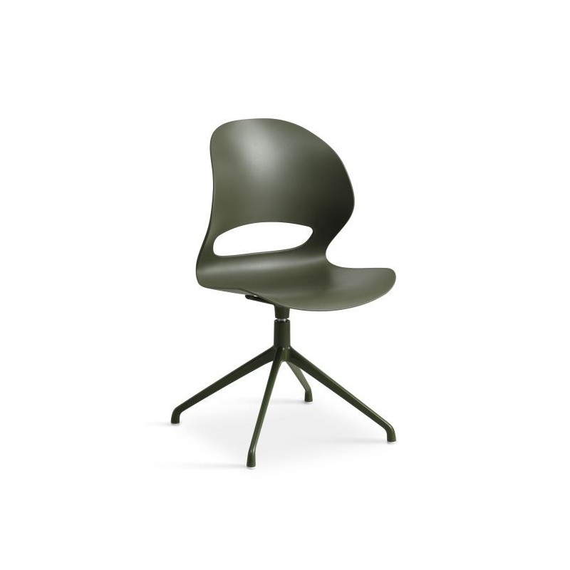 Linea Olive Spisebordsstol med Olive drejestel