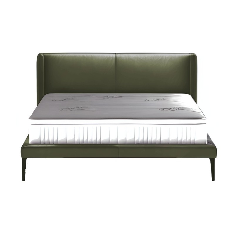 Ninna dobbeltseng Læder