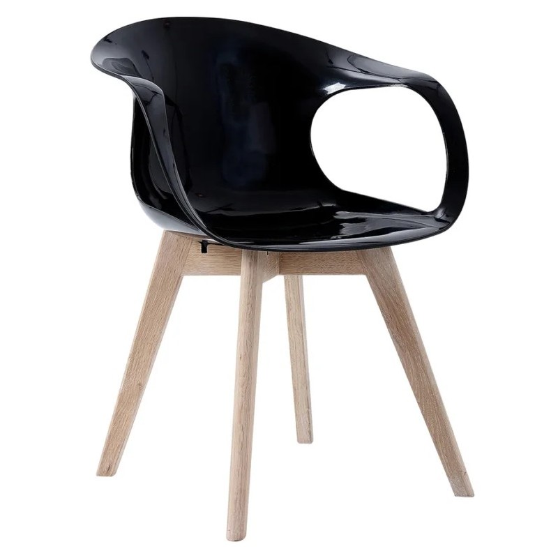 Tomcat spisebordstol med egetræesstel