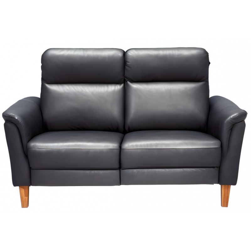 Hjort Knudsen Sæby 2 pers Lædersofa