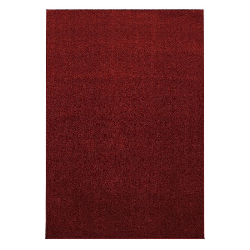 Ata 7000 tæppe - Rød - 120X120 cm (Rundt) billede