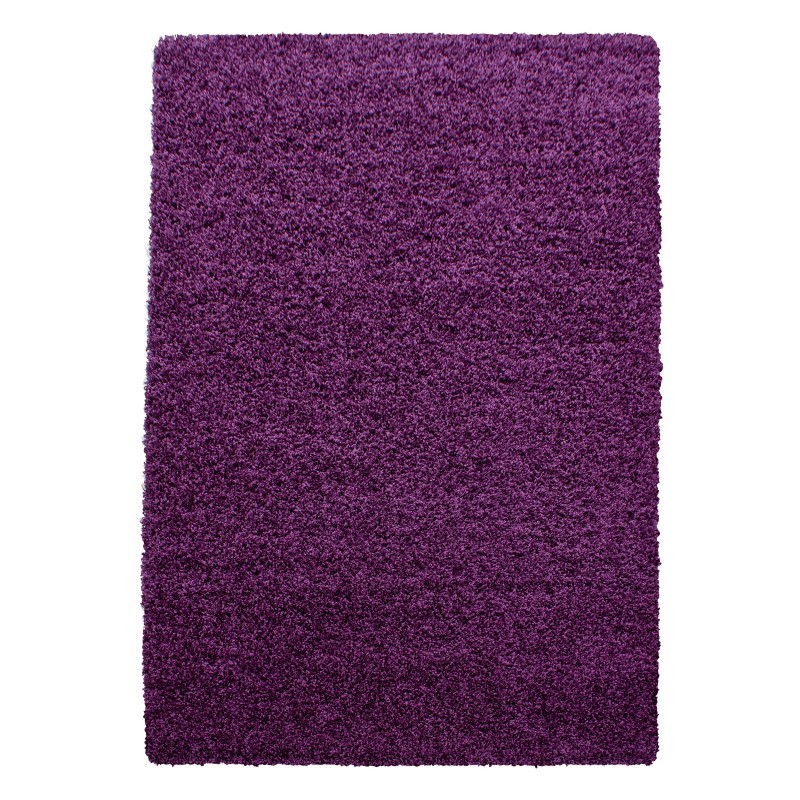 Life 1500 tæppe - Lilla - 200X200 cm (Rundt)