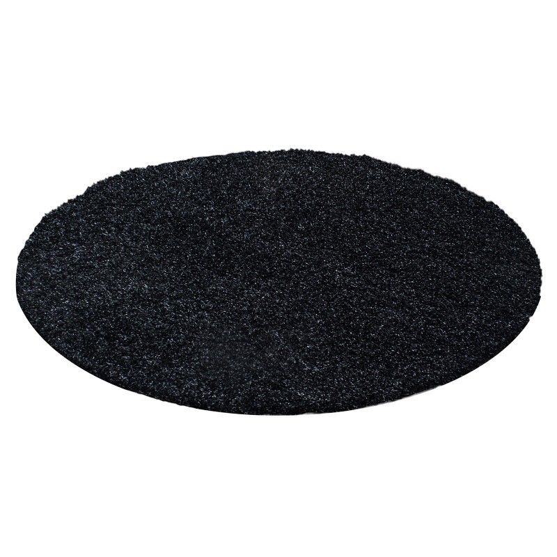 Dream 4000 Rund tæppe - Antracit - 160X230 cm