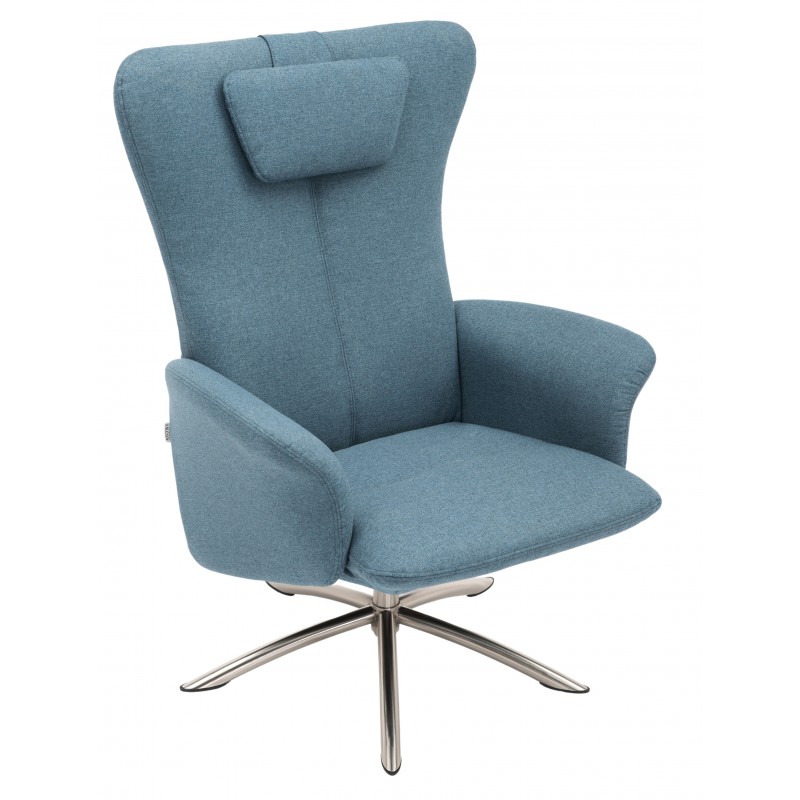 Hjort Knudsen - Wilmer Lænestol - Blå Stof