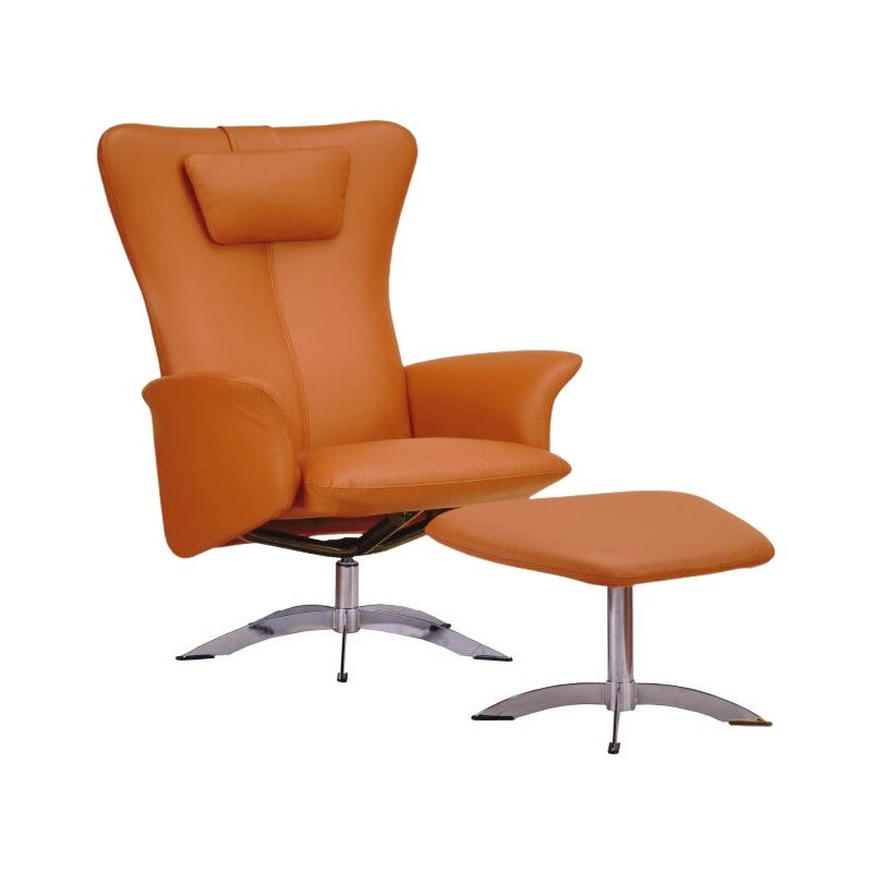 Hjort Knudsen Wilmer Lænestol læder