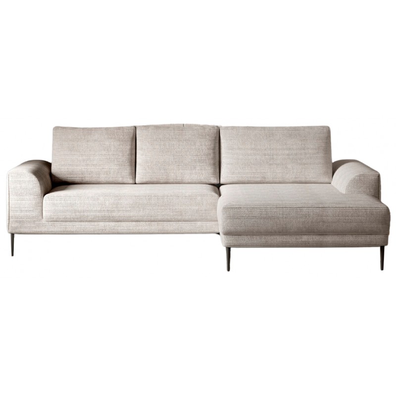 Capri Sovesofa med chaiselong Fløjl Højrevendt