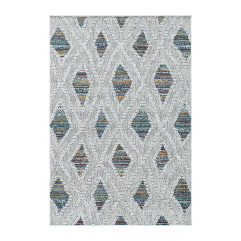 Bahama Udendørs Tæppeløber Boho - Multi - 80x250 (Løber) billede