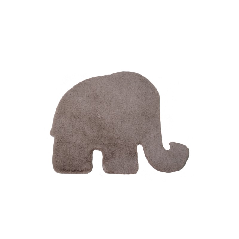 Caty Børnetæppe Elefant - Beige - 80x100 billede