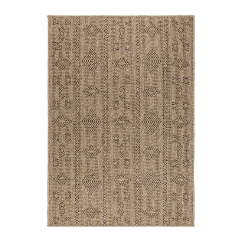 Dhaka Udendørs tæppe Vintage - Sort - 120x170 billede