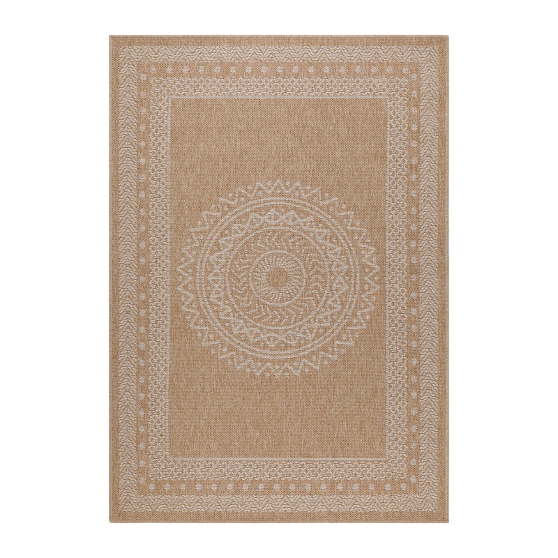 Dhaka Udendørs tæppe Vintage - Beige - 120x170 billede