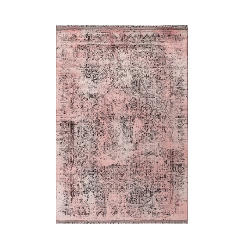 Elite Kortluvet Tæppeløber Vintage - Rosa - 80x150 (Løber) billede