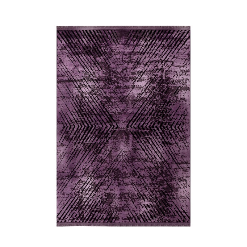 Elite Kortluvet tæppe Vintage - Lilla - 120x170