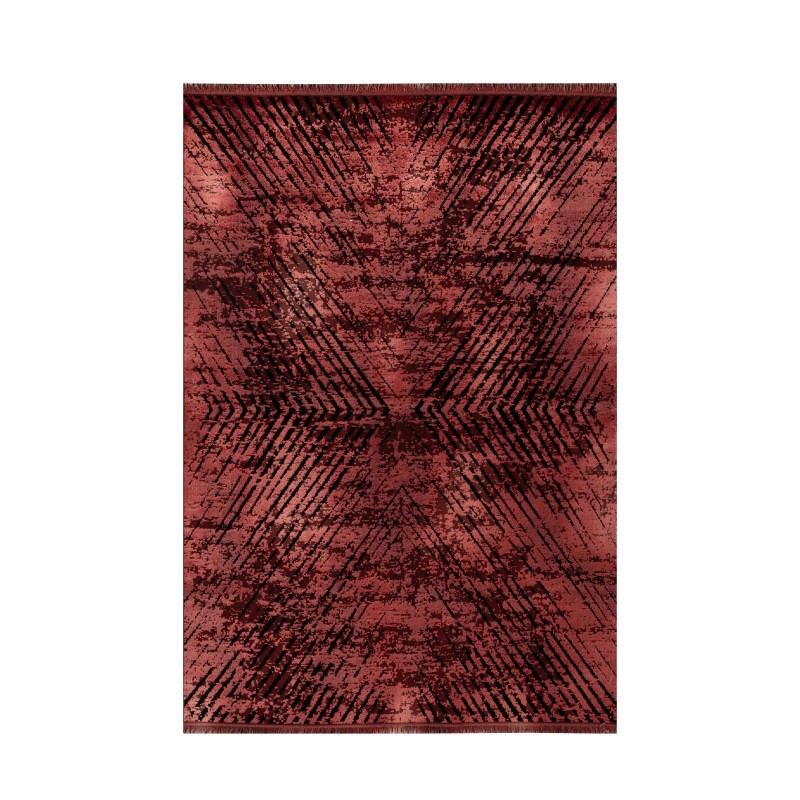 Elite Kortluvet tæppe Vintage - Rød - 240x340