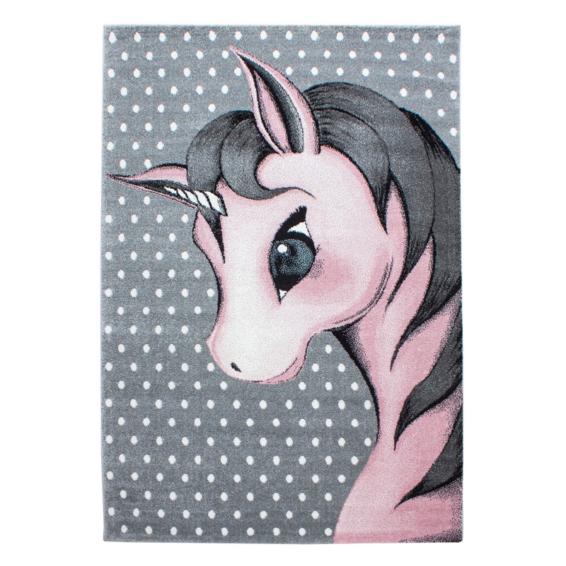 Kids Børnetæppe Enhjørning - Pink - 140x200