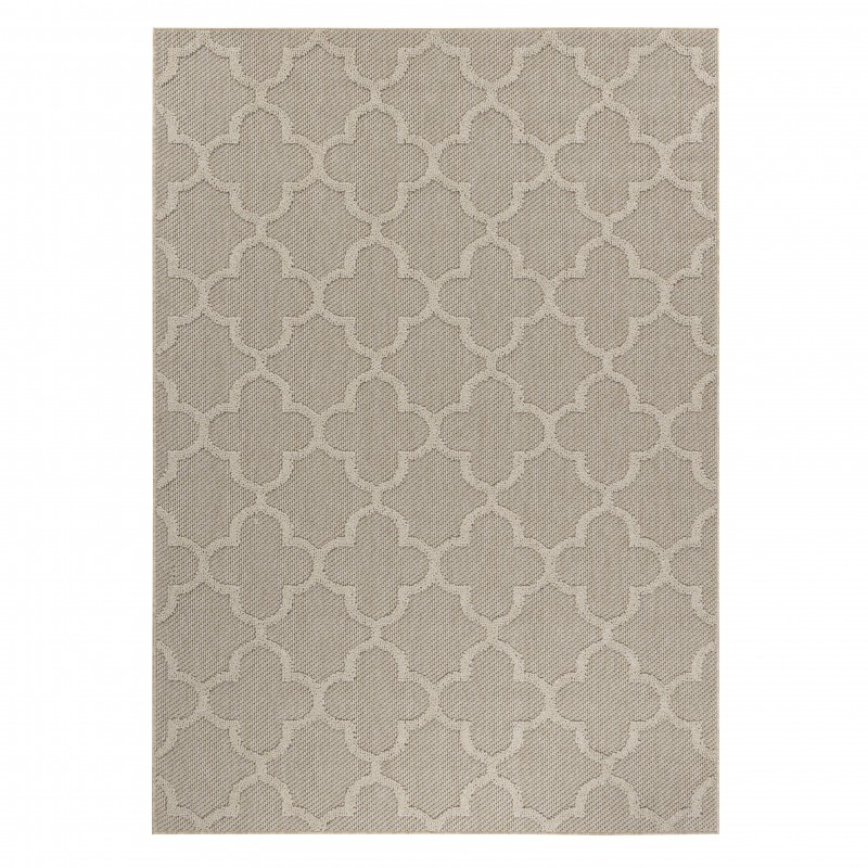 Patara Udendørs tæppe Skandinavisk - Beige - 140x200 billede