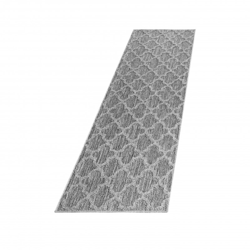 Patara Udendørs Tæppeløber Skandinavisk - Grå - 80x150 (Løber) billede