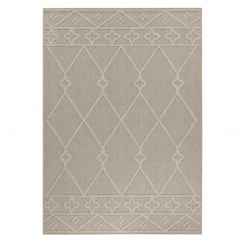 Patara Udendørs tæppe Marokkansk - Beige - 120x170 billede