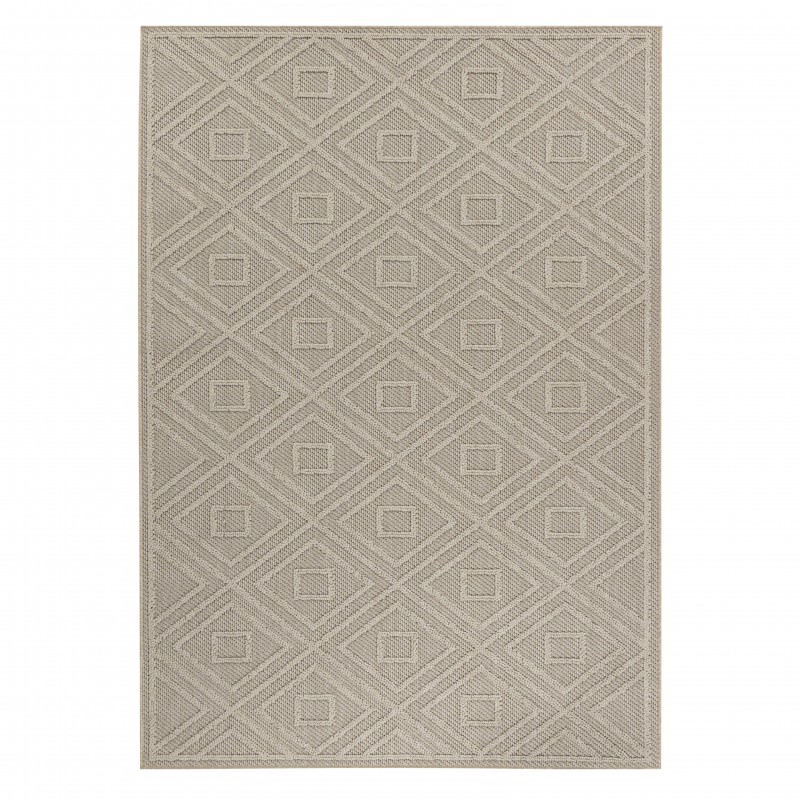 Patara Udendørs tæppe Rhombus - Beige - 120x170 billede