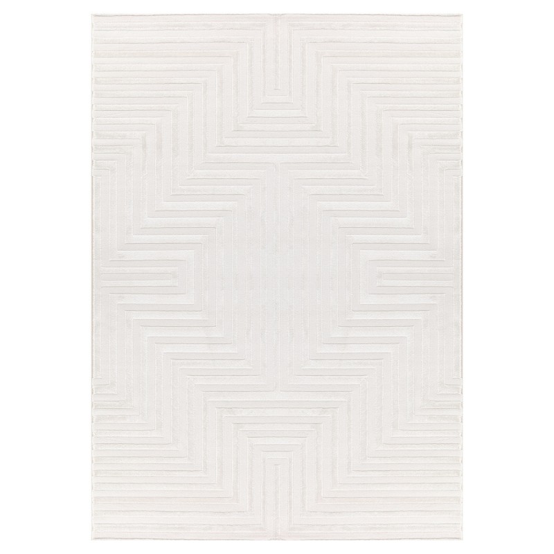 Sahara Indendørs tæppe 3D - Creme - 120x170 billede