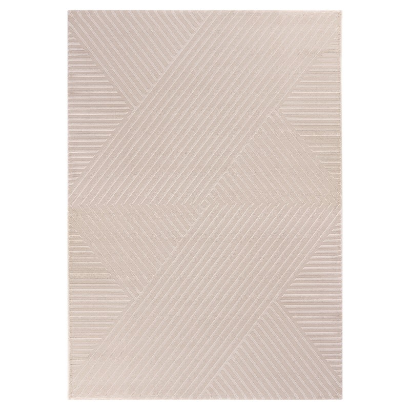 Sahara Indendørs tæppe 3D - Beige - 120x170 billede