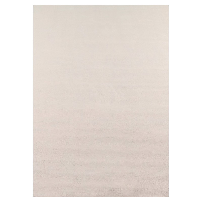 SKY Unicolor creme rektangulært kortluvet tæppe - 240 x 340 cm