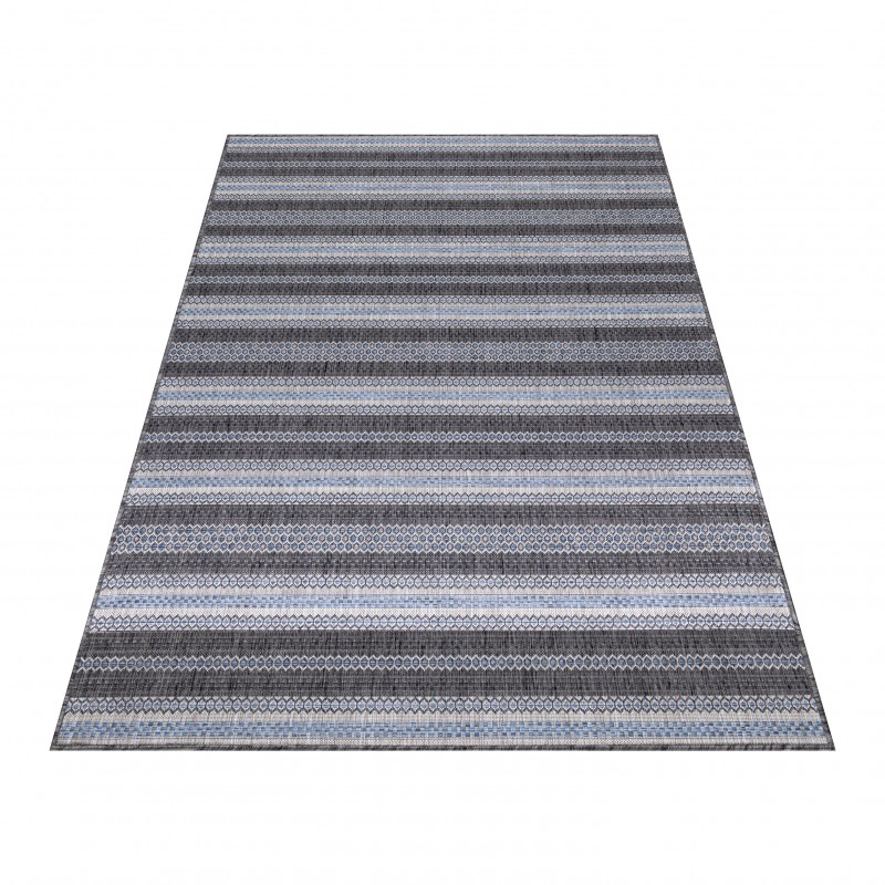 Sunny Udendørs Tæppeløber Vintage - Sort - 80x250 (Løber)