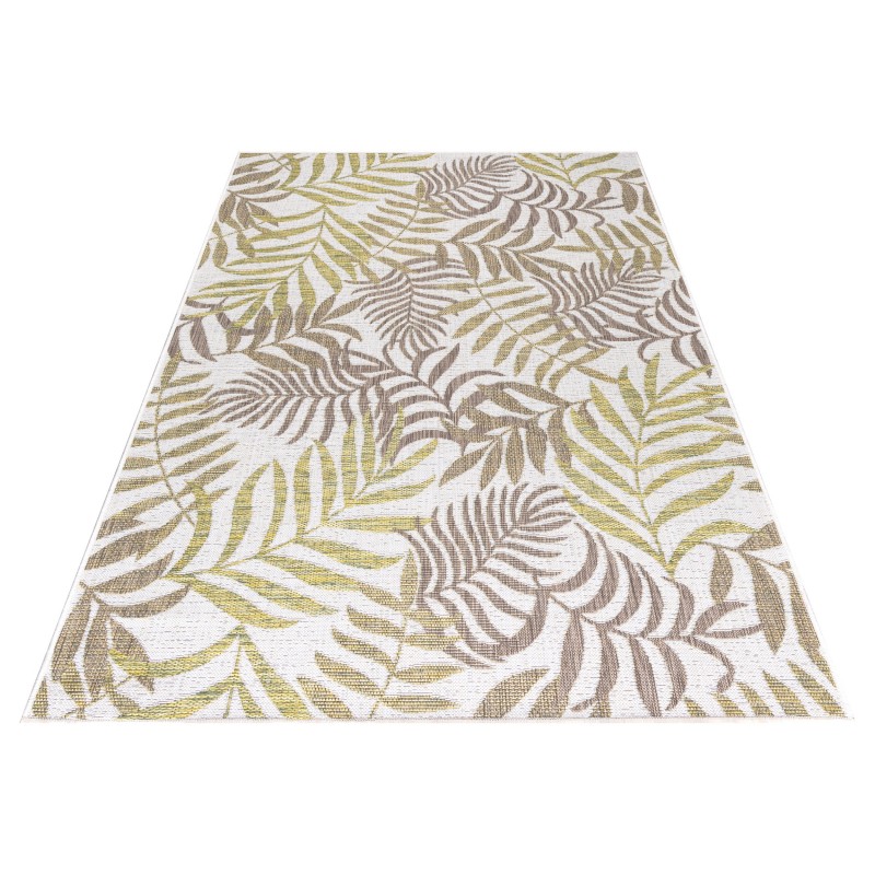 Sunny Udendørs Tæppeløber Palme - Beige - 80x250 (Løber) billede