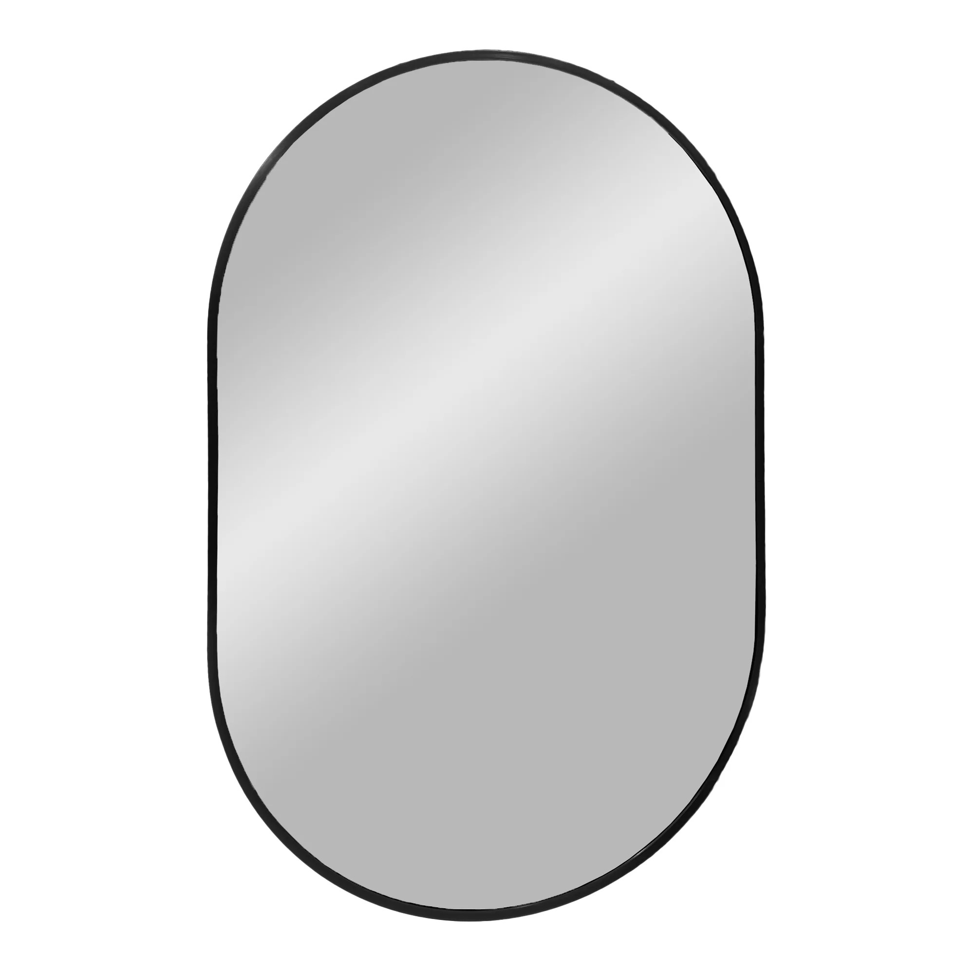 Madrid Spejl - Spejl med ramme i sort 50x80 cm