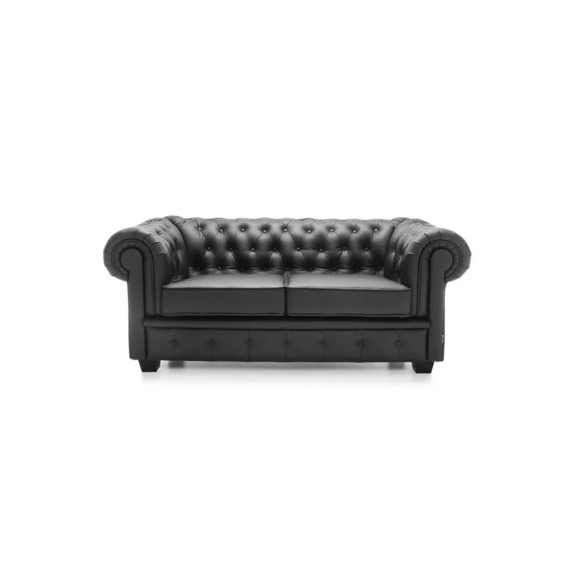 Chesterfield Manchester 2 personers Lædersofa