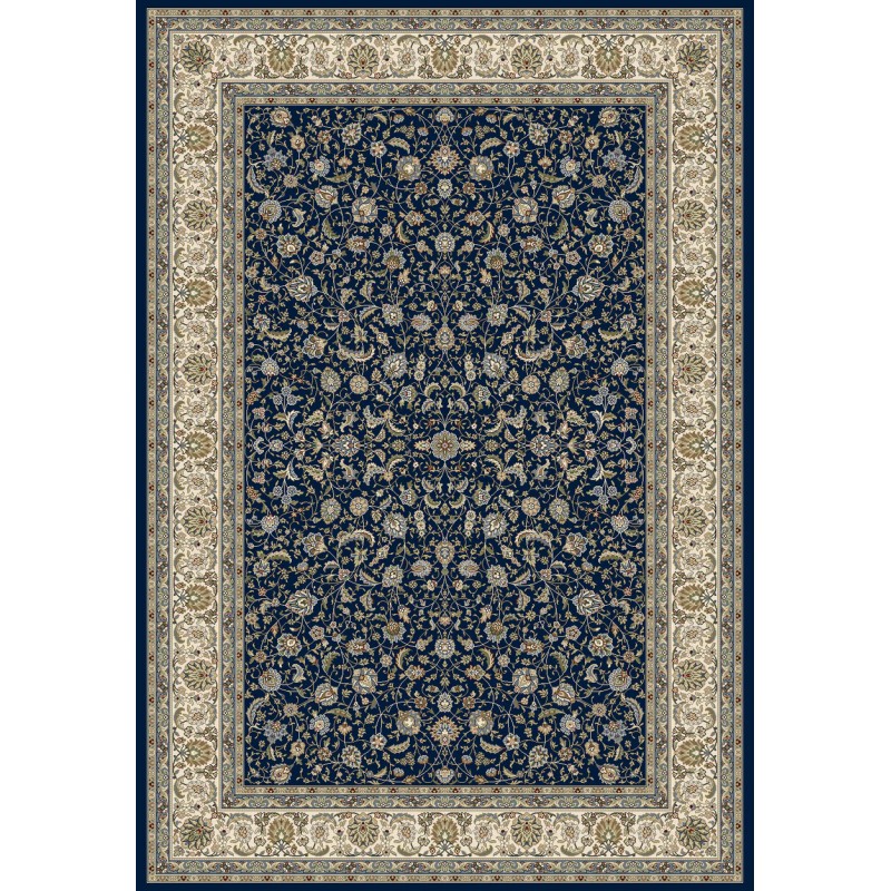 Mona Lisa - Wilton - Blå tæppe