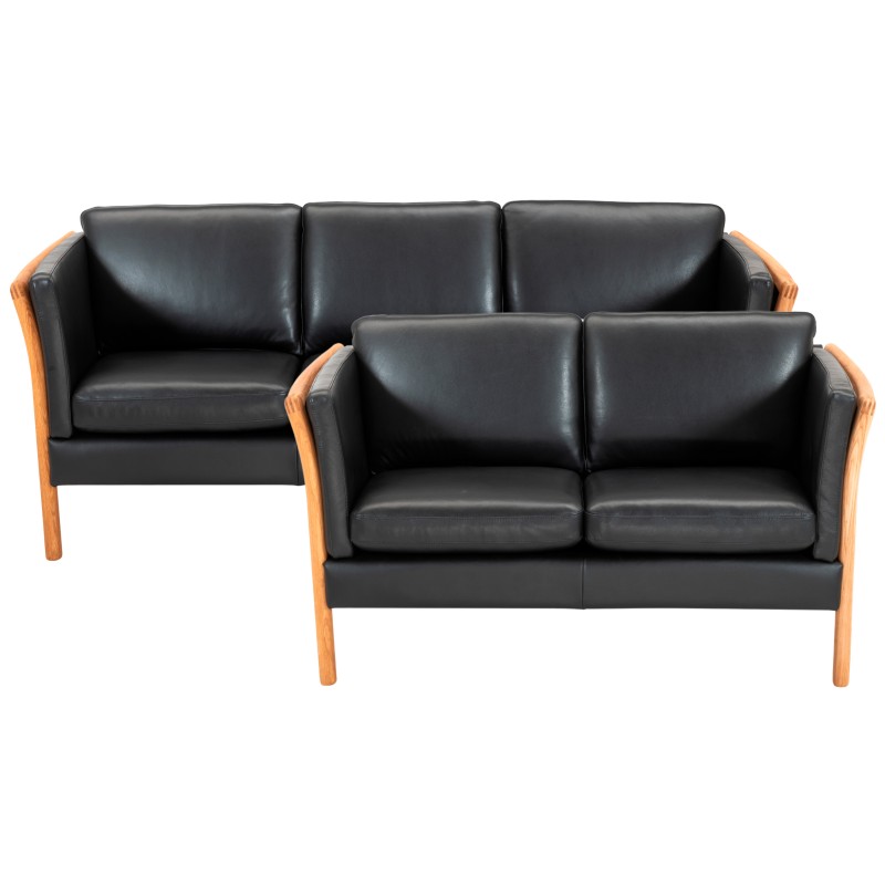Hjort Knudsen 3+2 pers sofasæt Classic tremmesofa