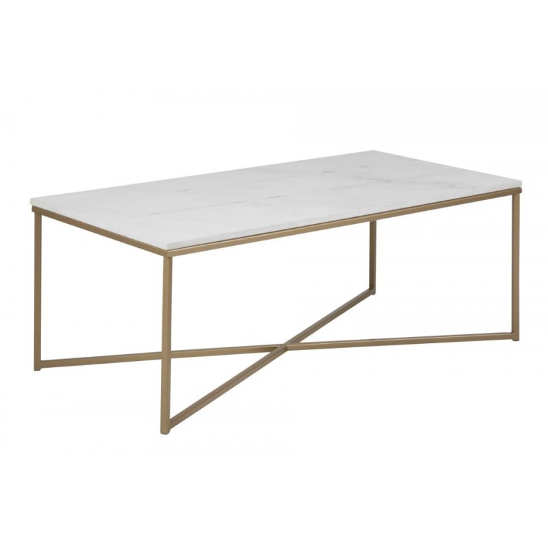 Alisma sofabord 60x120 - Ægte Marmor billede