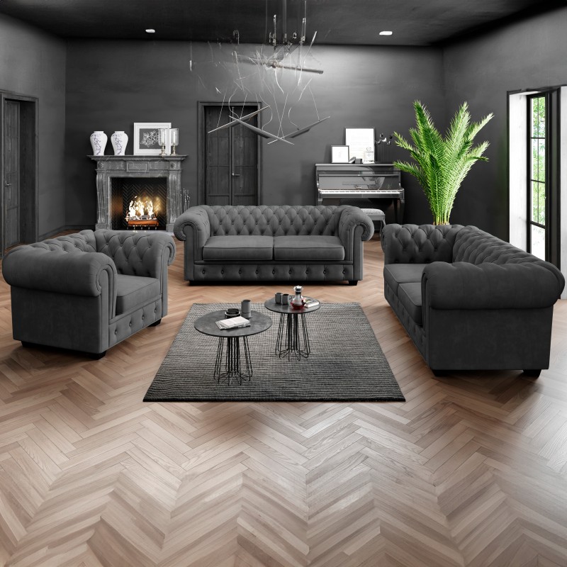 Chesterfield Manchester 1+2+3 pers sofasæt