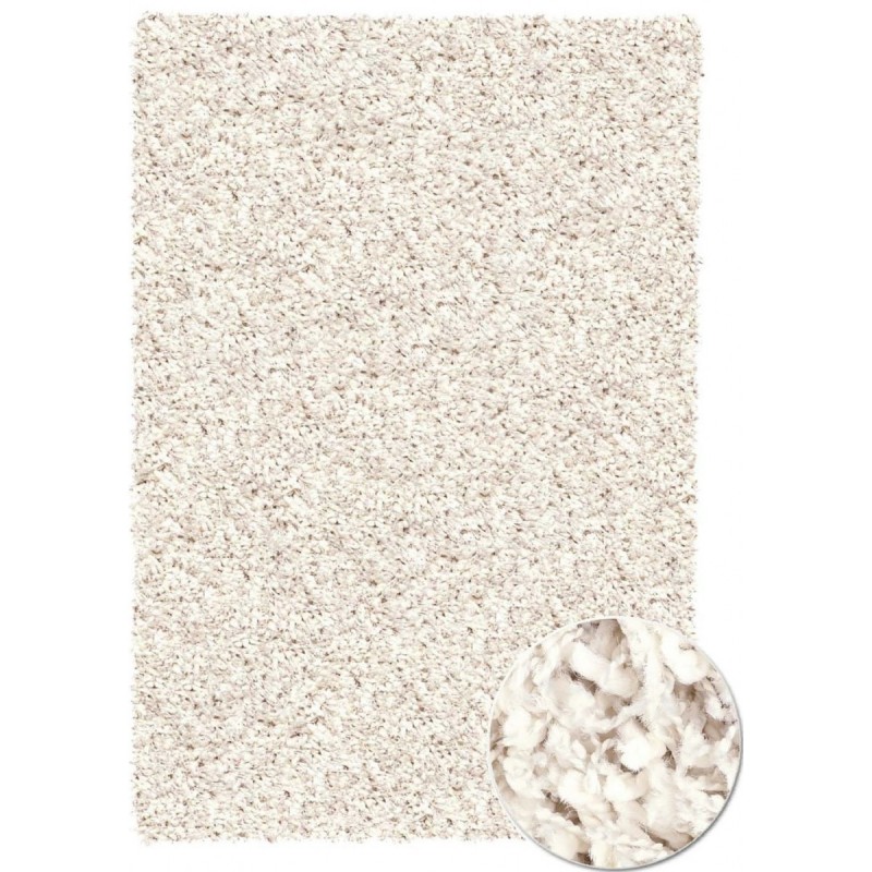 STARLIGHT - Off white tuftet afpasset tæppe