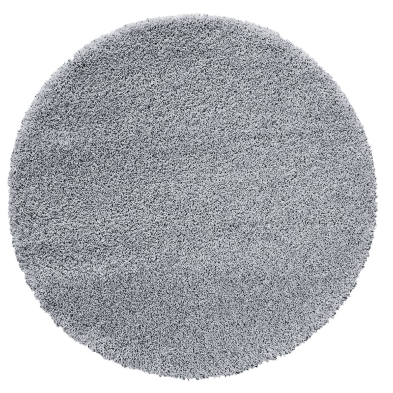 STARLIGHT - Rund Ø200 cm Grå tuftet afpasset