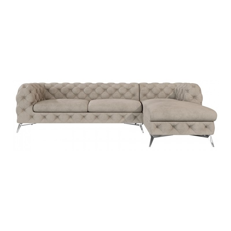 Royal Chesterfield chaiselongsofa højrevendt