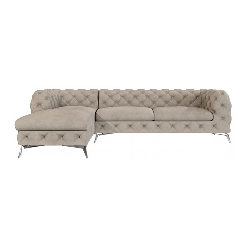 Royal Chesterfield chaiselongsofa Venstrevendt